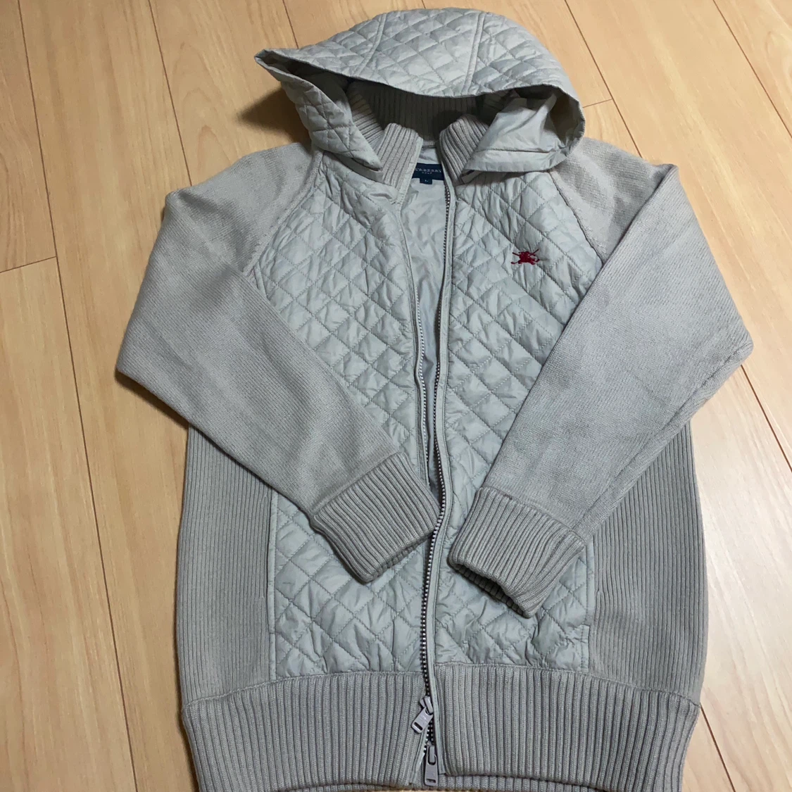 バーバリーゴルフ ジップアップパーカー Lサイズ