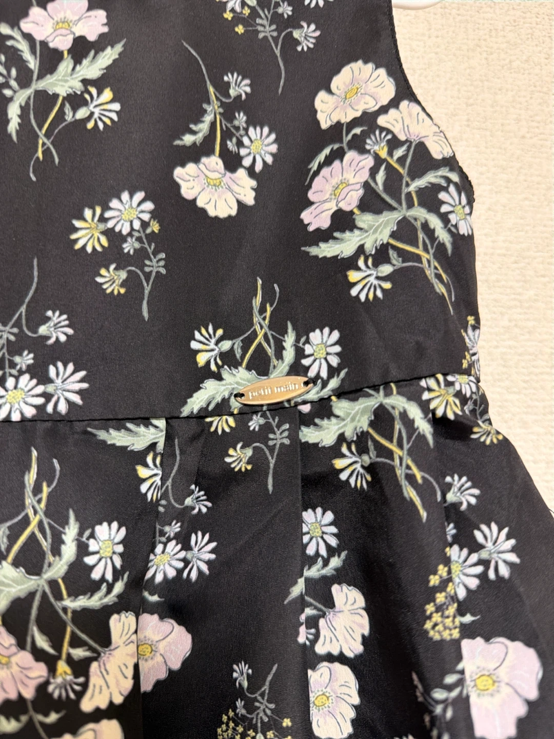 美品☆プティマイン 花柄ワンピース 90cmの写真3枚目