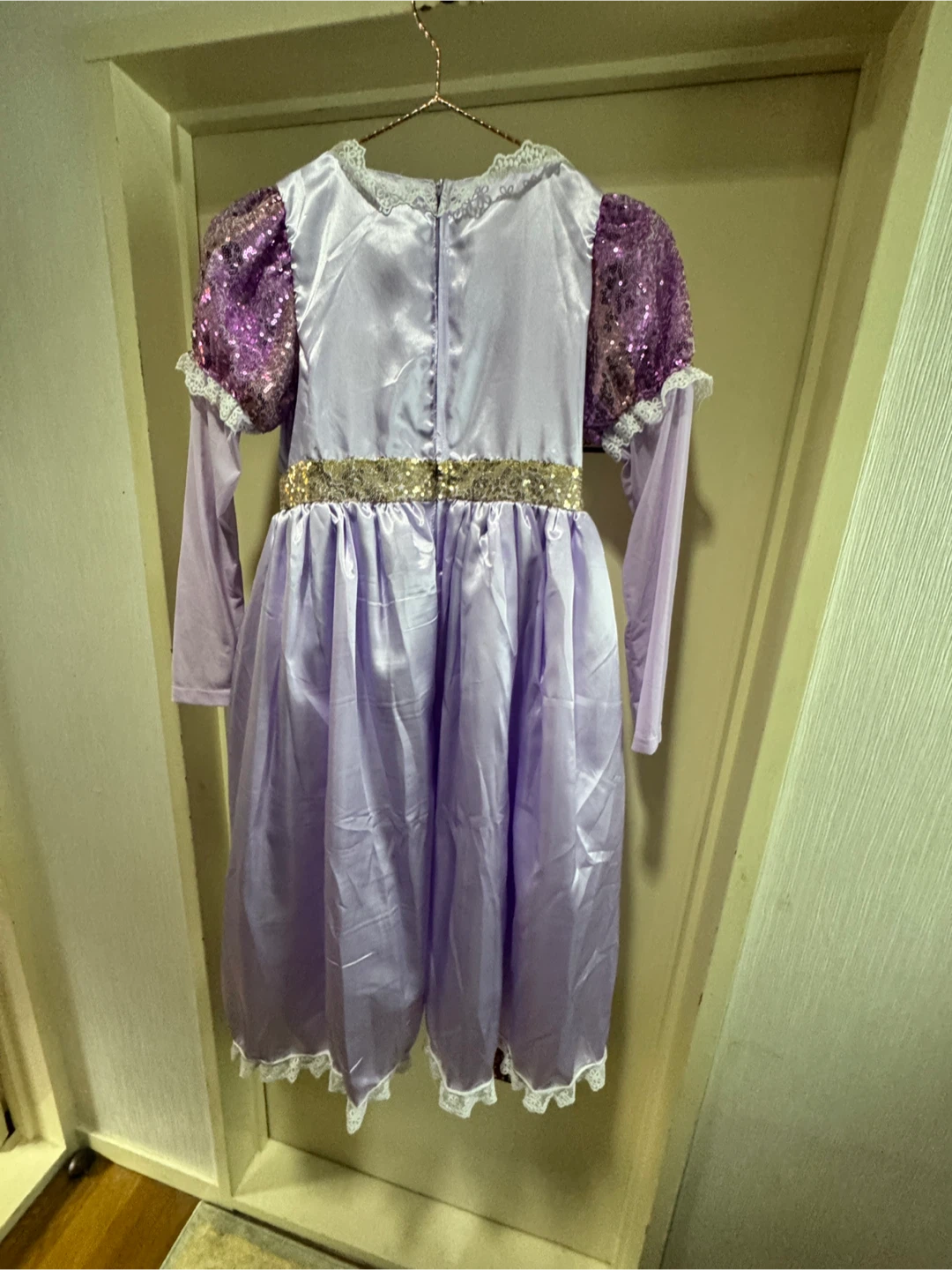 プリンセスドレス パープル 150cm ハロウィン　ディズニーの写真6枚目