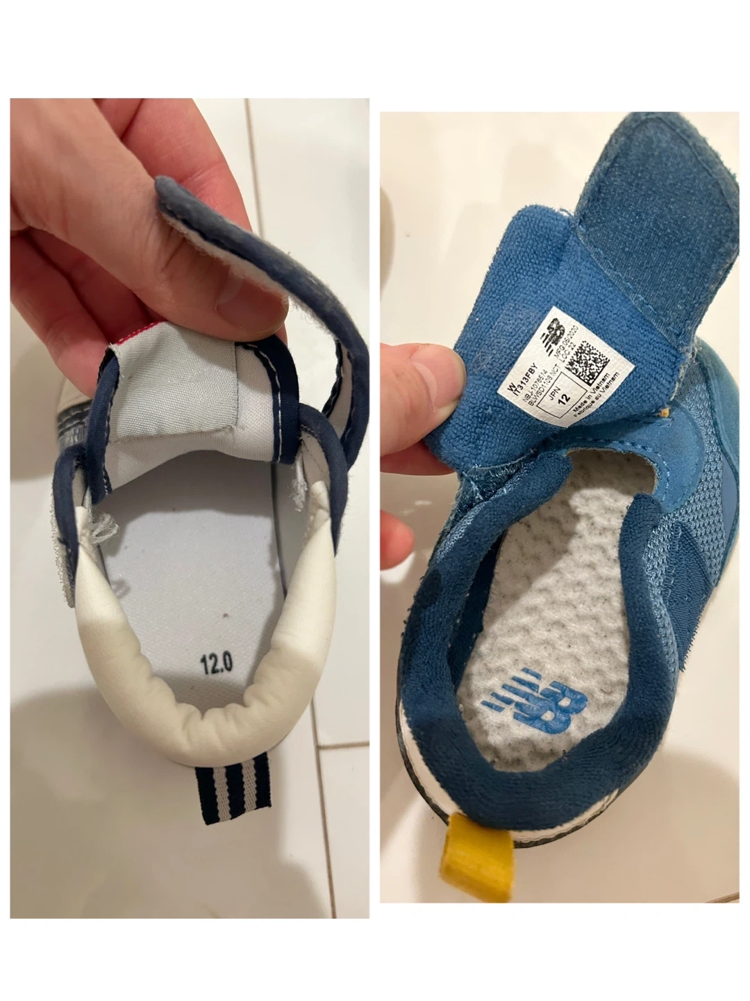 12cm ベビー スニーカー キッズ ニューバランス 靴の写真5枚目