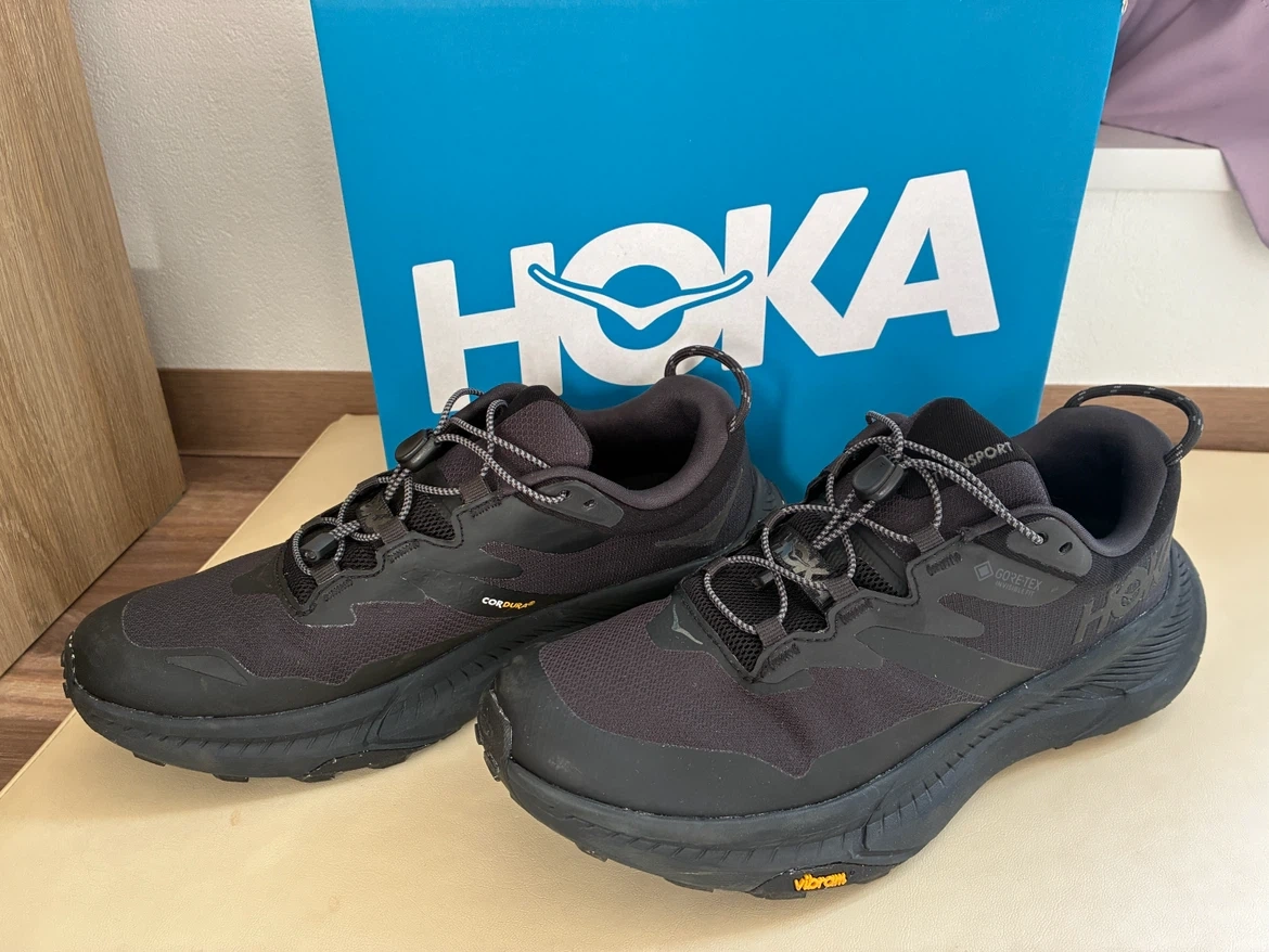 HOKA ONE ONE TRANSPORT GTX 26.0cm オールブラック
