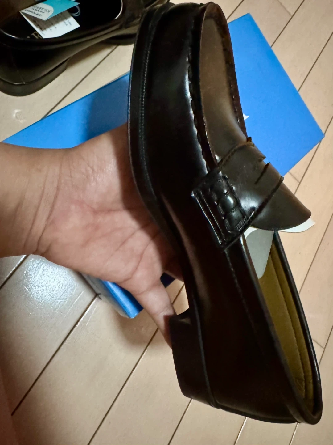 ハルタ ローファー 4514 黒 23.5cm EEの写真6枚目