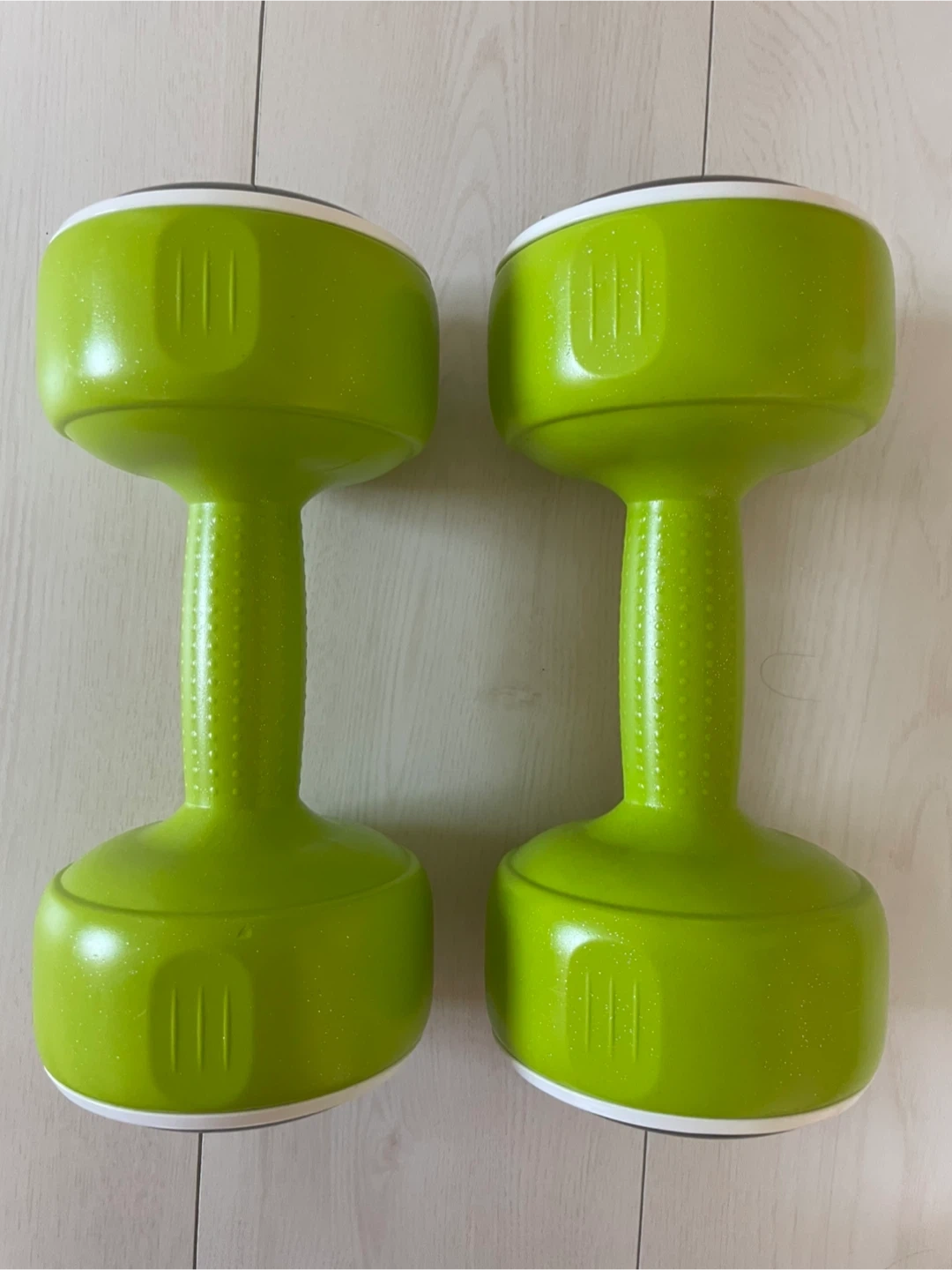 ダンベル 3kg 2個セット グリーン