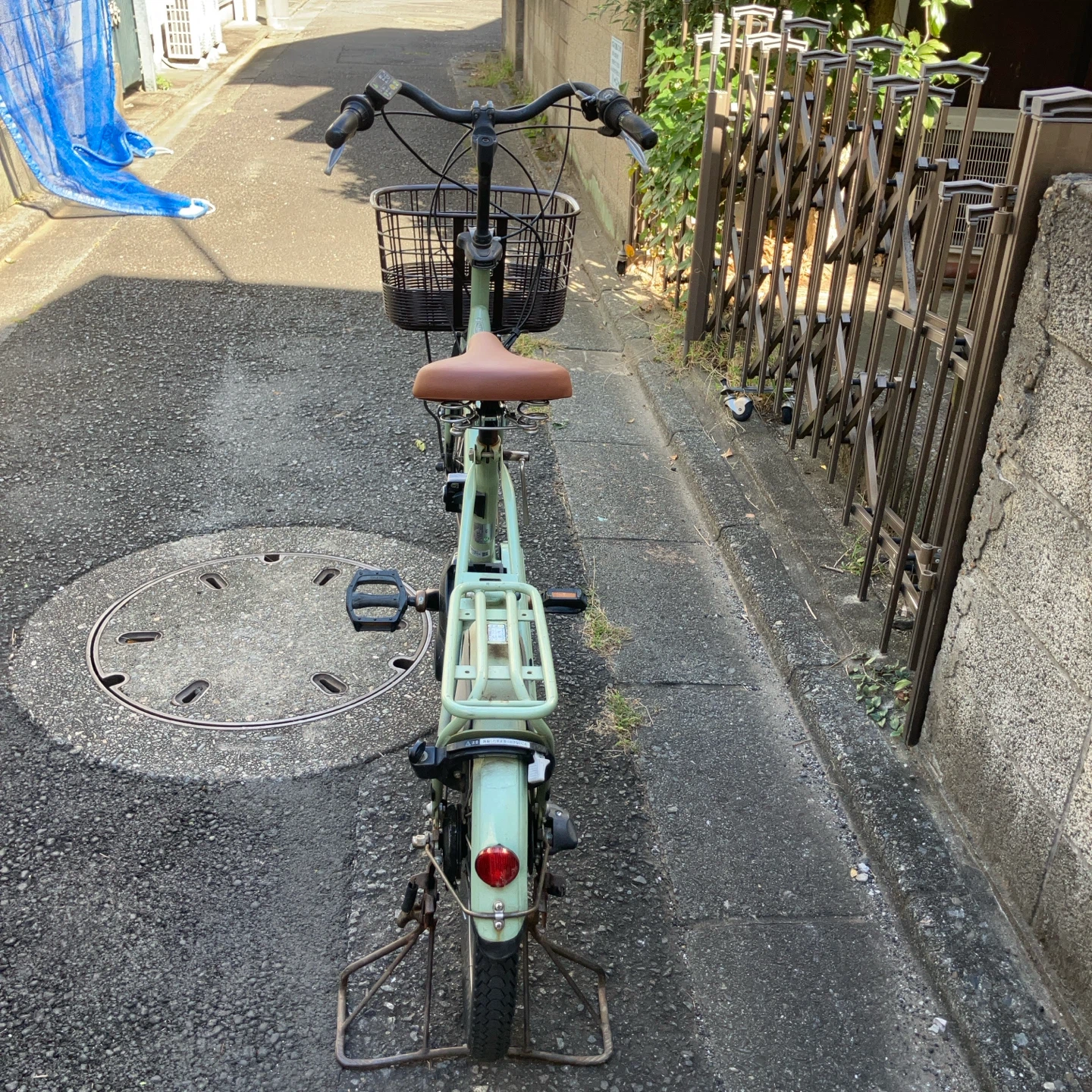 ビッケ 20インチ実働、電動アシスト自転車20インチの写真2枚目