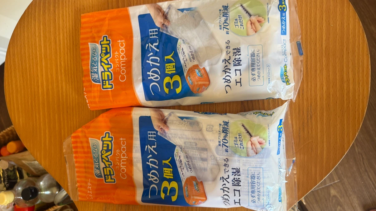エステー ドライペット コンパクト つめかえ用 3個入＋1