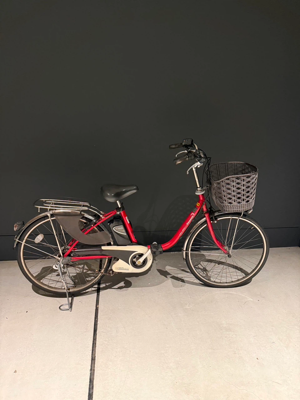 パナソニック 電動アシスト自転車 赤