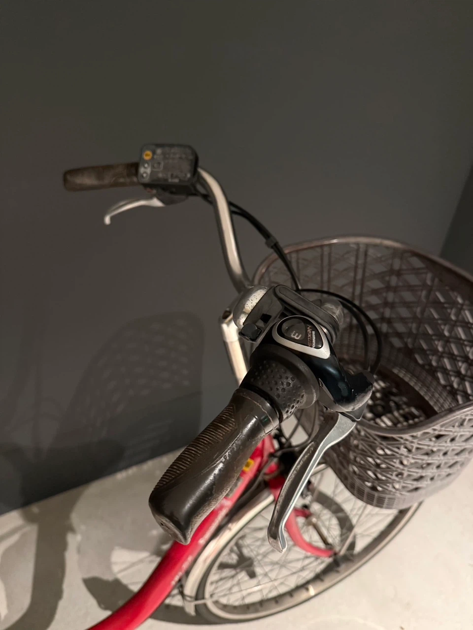 パナソニック 電動アシスト自転車 赤の写真6枚目