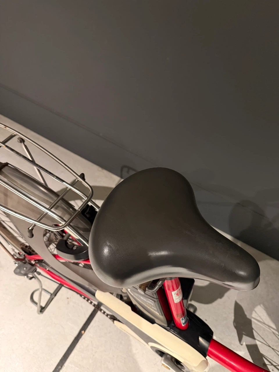 パナソニック 電動アシスト自転車 赤の写真7枚目