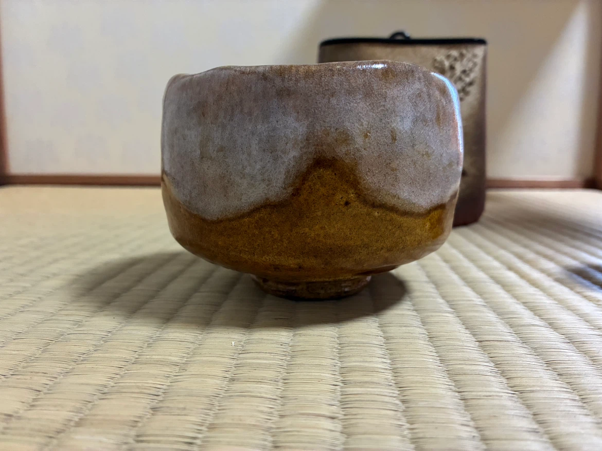 茶道具 茶碗 棗 水指　3点セットの写真2枚目