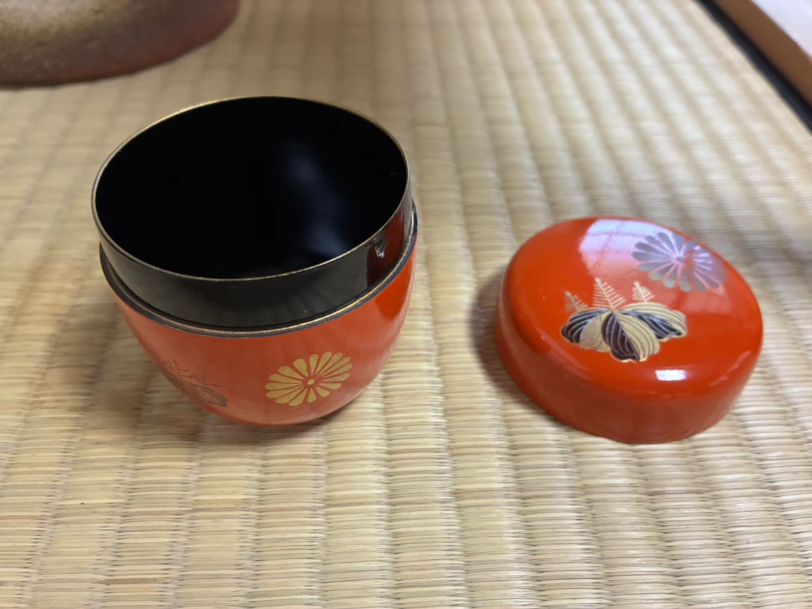 茶道具 茶碗 棗 水指　3点セットの写真5枚目