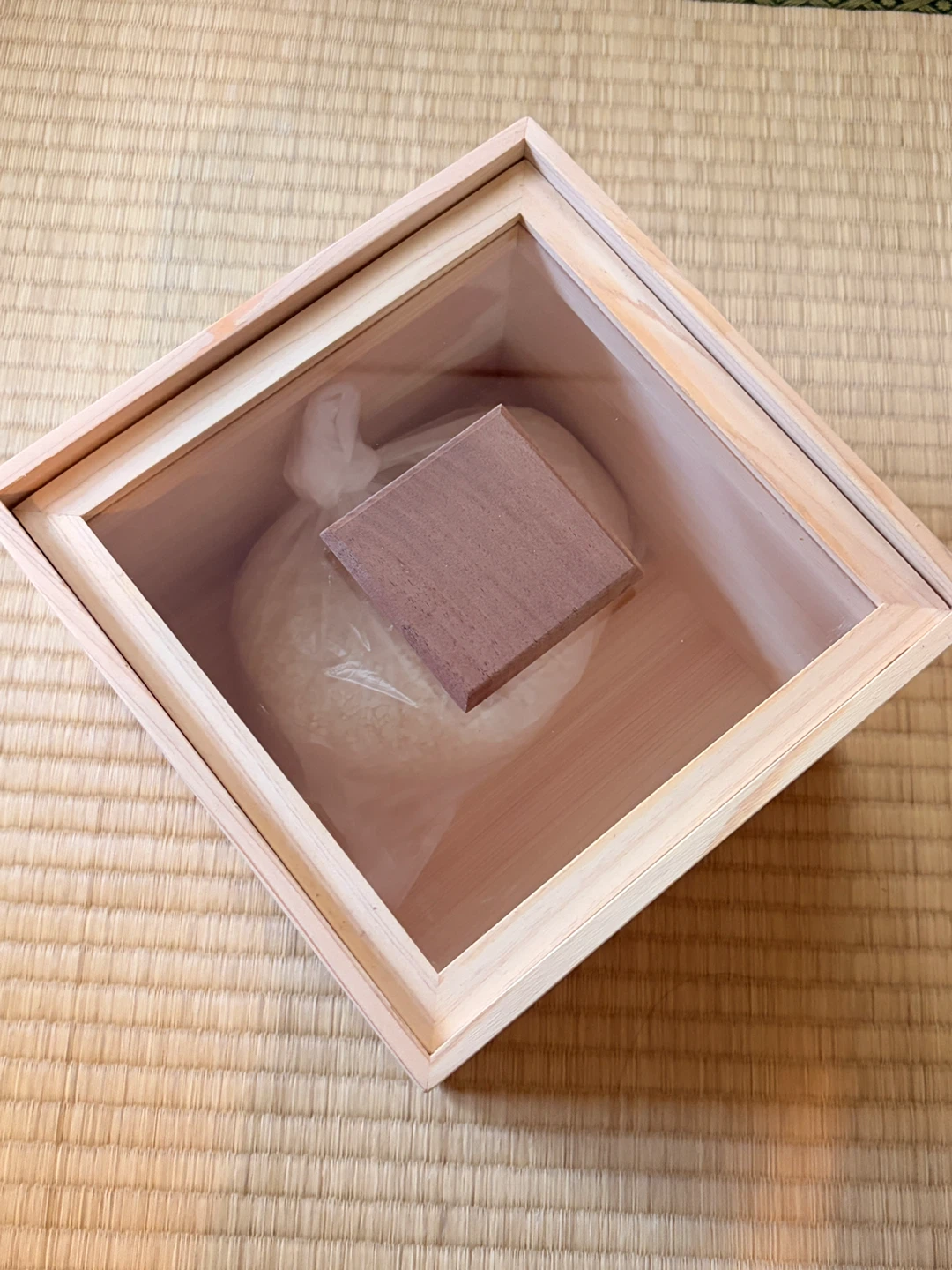 米櫃　檜　お米1合分