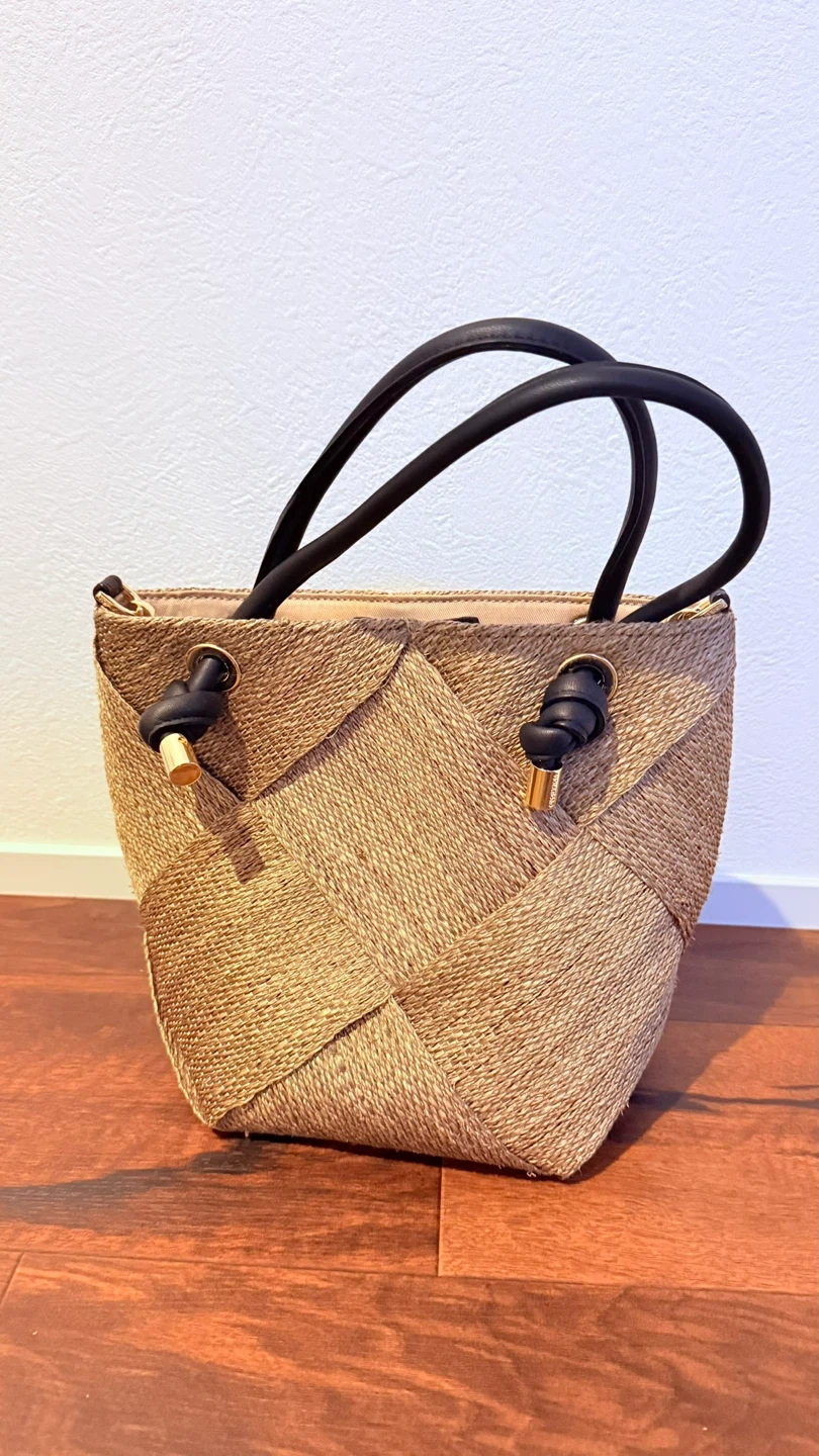 allureville バック 2way ヴィオラドーロ カゴバッグ トートバッグ