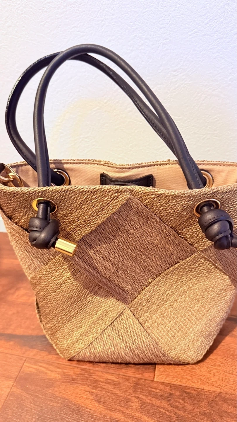 allureville バック 2way ヴィオラドーロ カゴバッグ トートバッグの写真2枚目