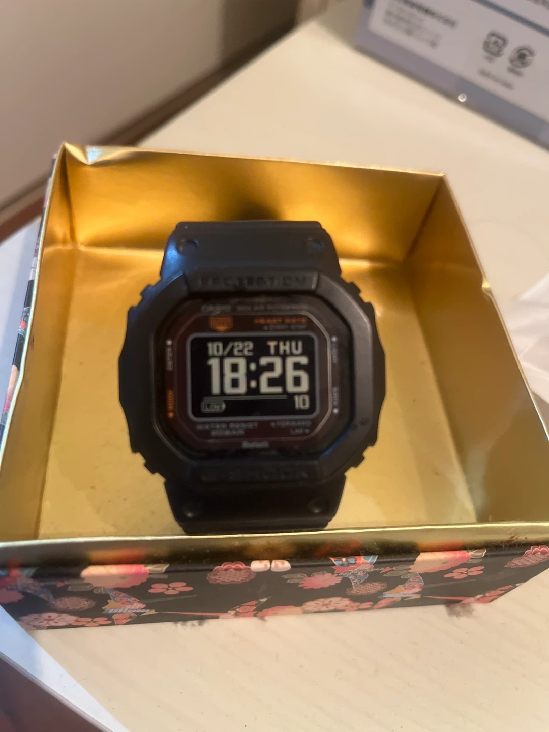 カシオ G-SHOCK ブラック 腕時計