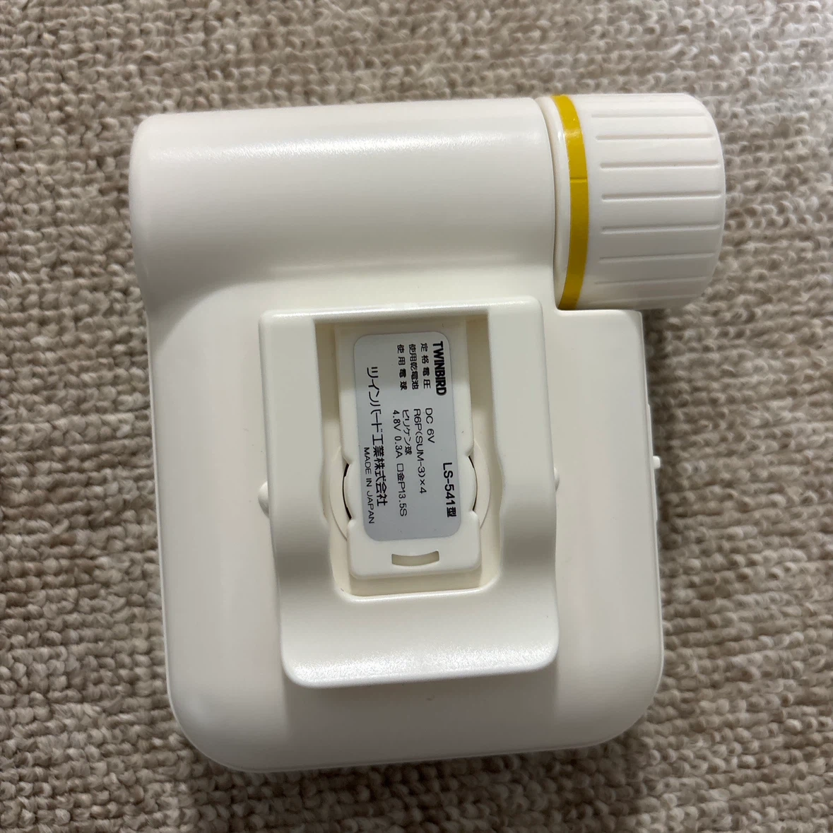 ツインバード 携帯用ミニライト LS-541の写真5枚目