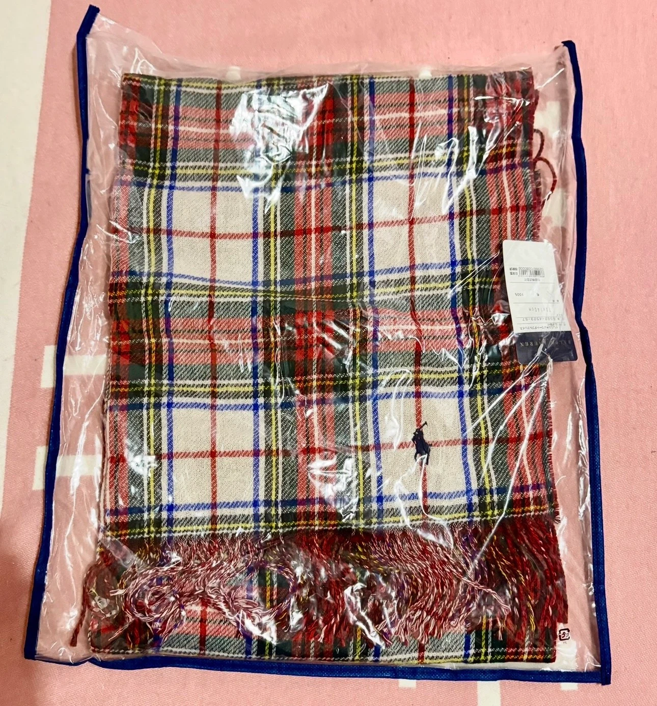 ラルフローレン 膝掛け
