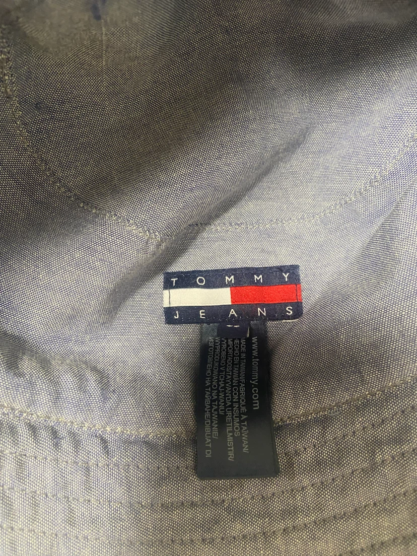 tommy jeans トミーヒルフィガー デニムバケットハットの写真3枚目