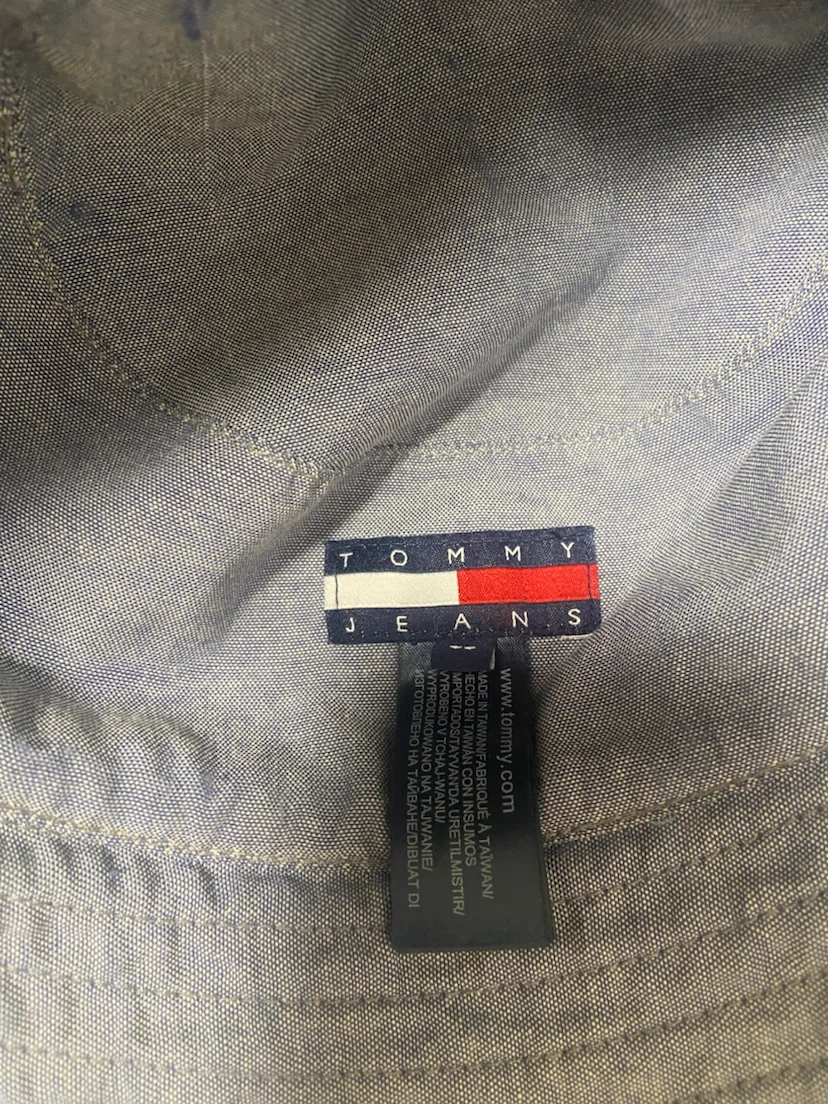 tommy jeans トミーヒルフィガー デニムバケットハットの写真3枚目