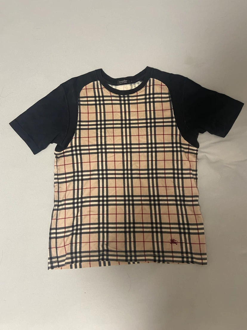 「激レア」バーバリーブラックレーベル Tシャツ チェック柄