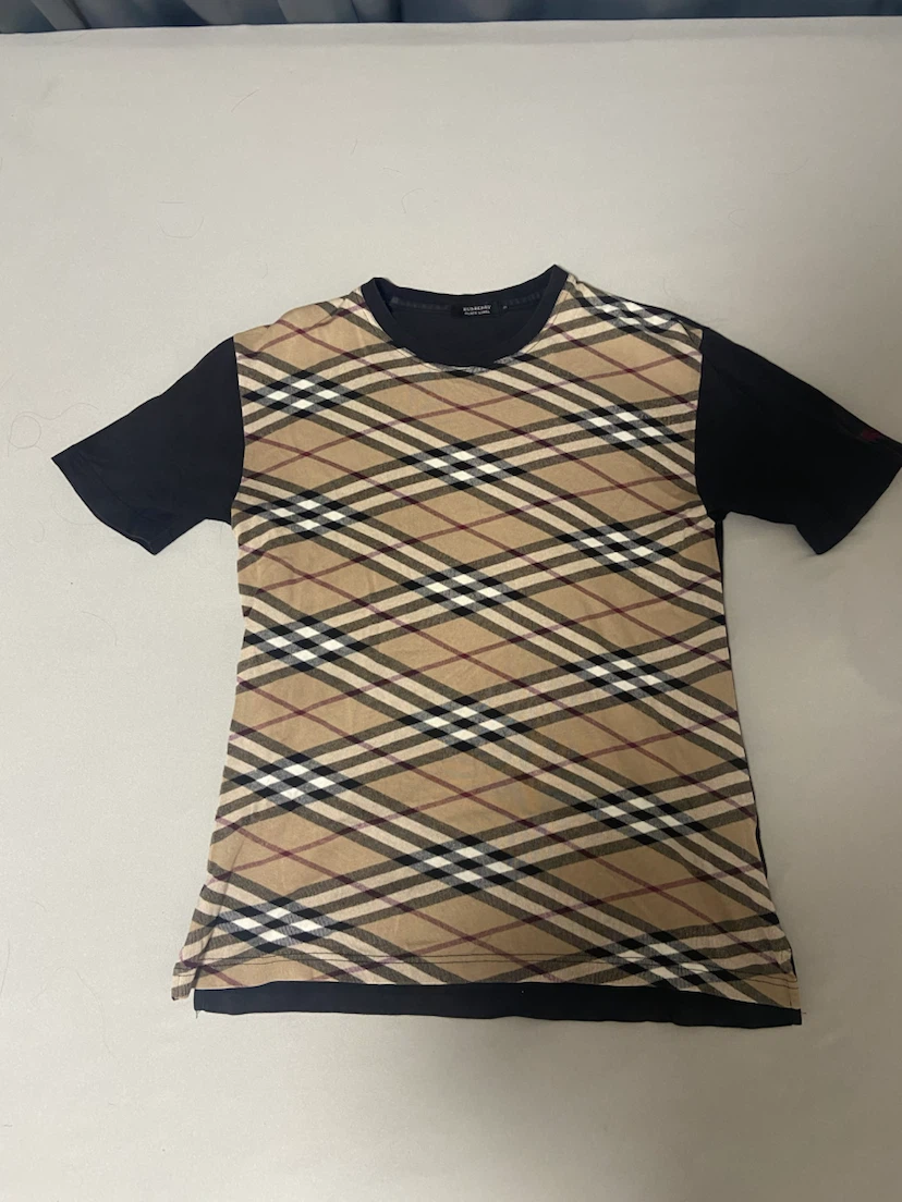 burberry バーバリーブラックレーベル Tシャツ チェック 3
