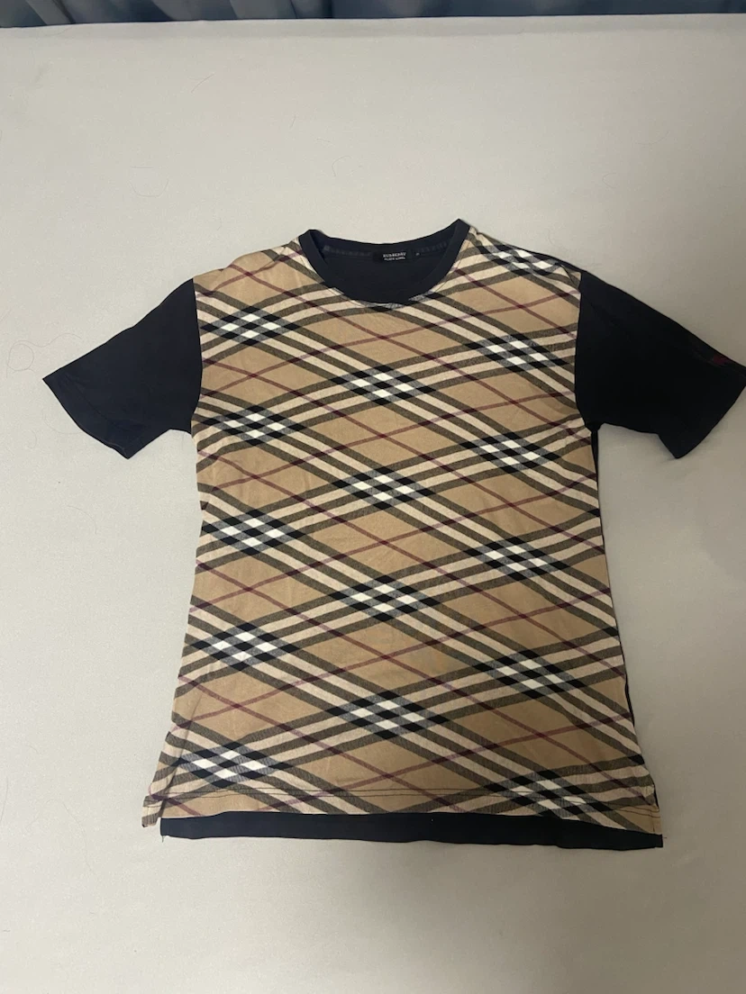 burberry バーバリーブラックレーベル Tシャツ チェック 3