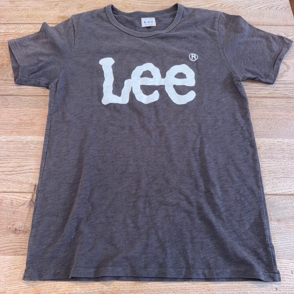 リー Lee ロゴTシャツ チャコールグレー Sサイズ