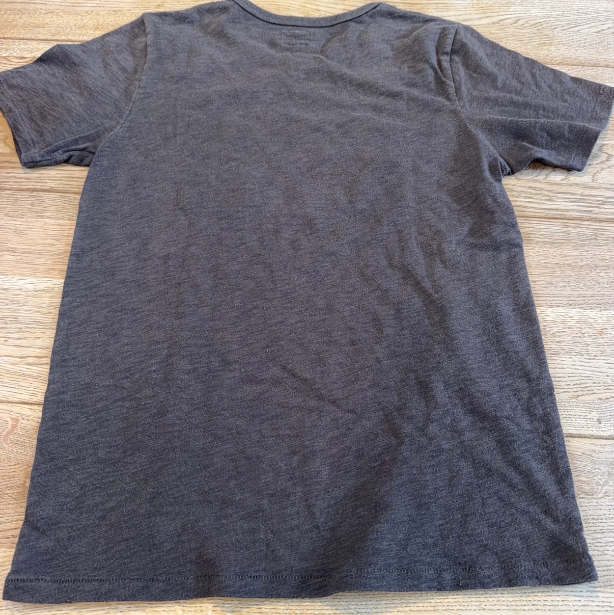 リー Lee ロゴTシャツ チャコールグレー Sサイズの写真5枚目