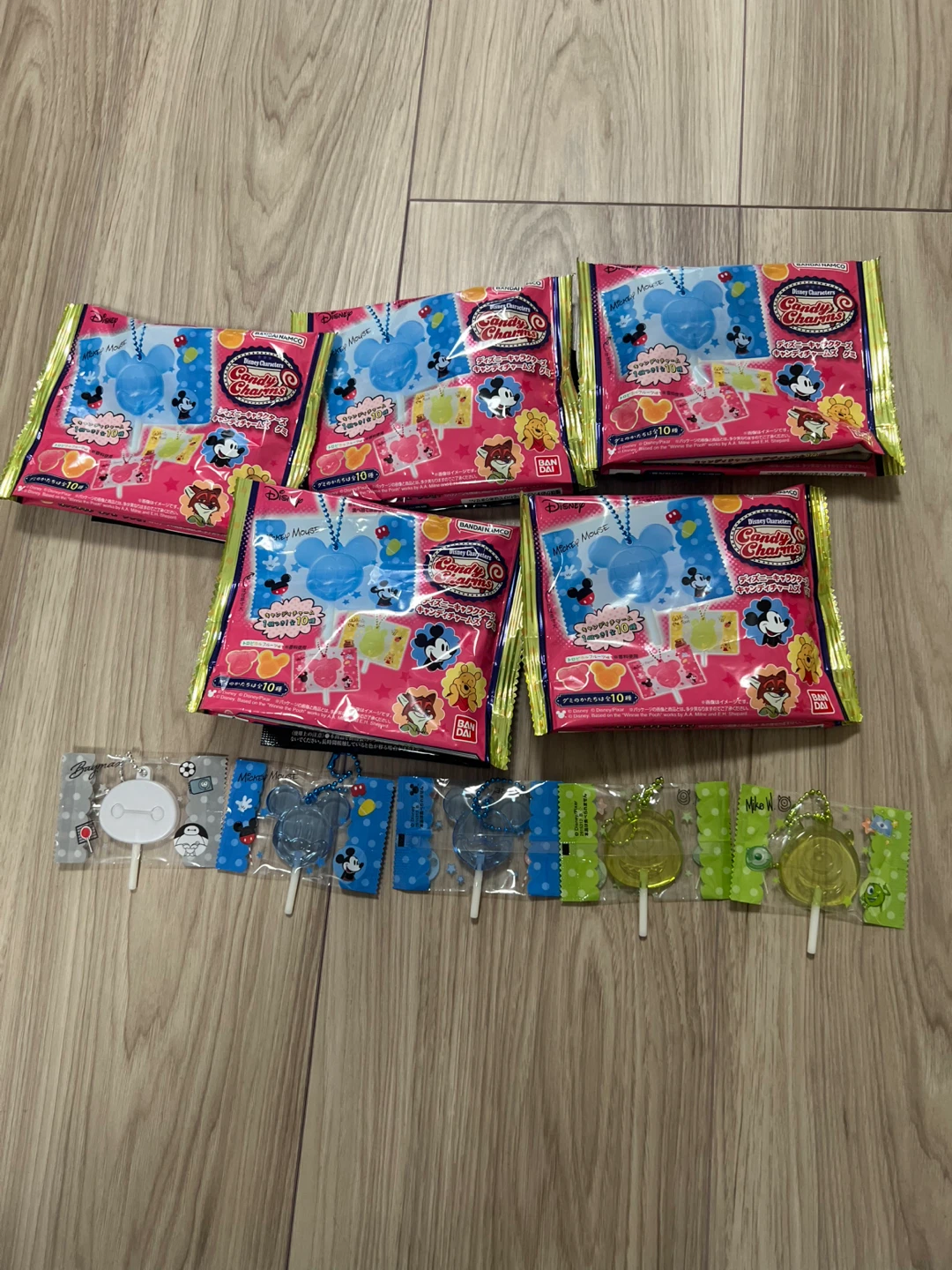 ディズニー キャンディチャーム 7点セット