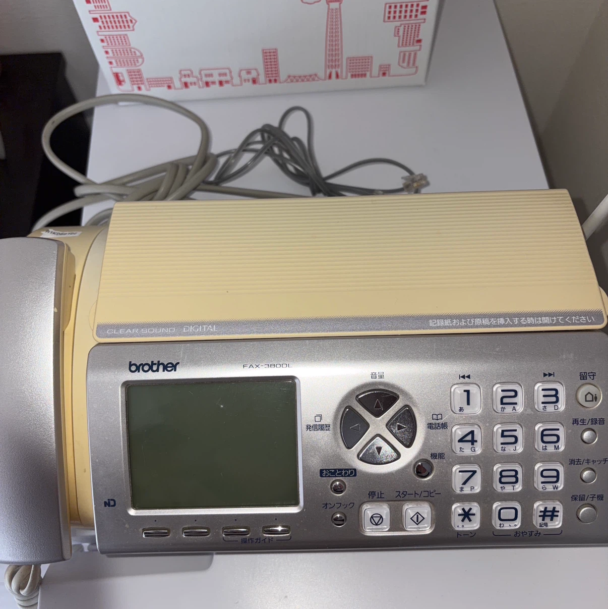 ブラザー FAX-380DL ファックス