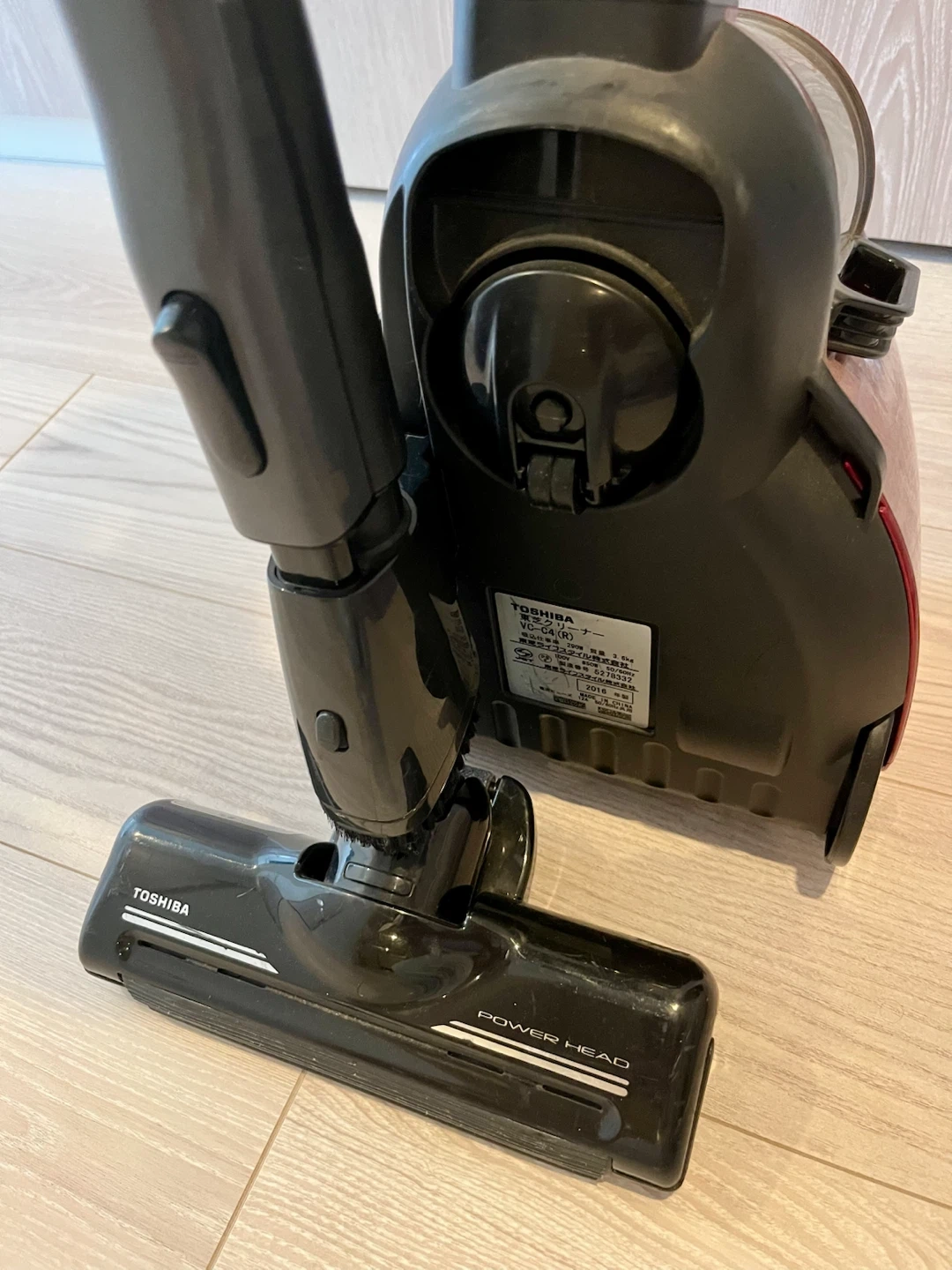 東芝 掃除機 VC-C4 キャニスター型の写真3枚目