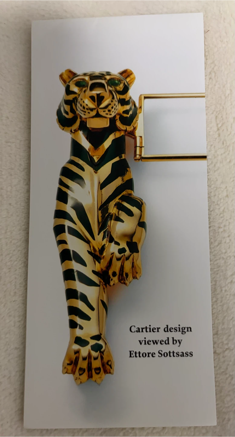 カルティエ メモパッド　タイガー オペラグラス