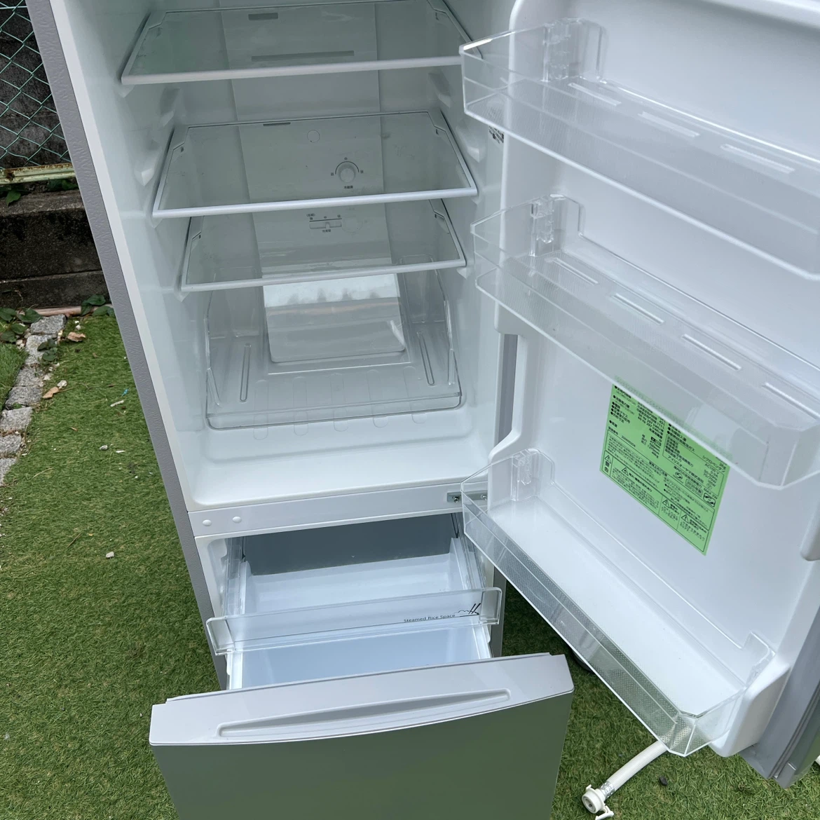 家電3点セット　電子レンジ・冷蔵庫・洗濯機　自動霜取り機能つきの写真2枚目