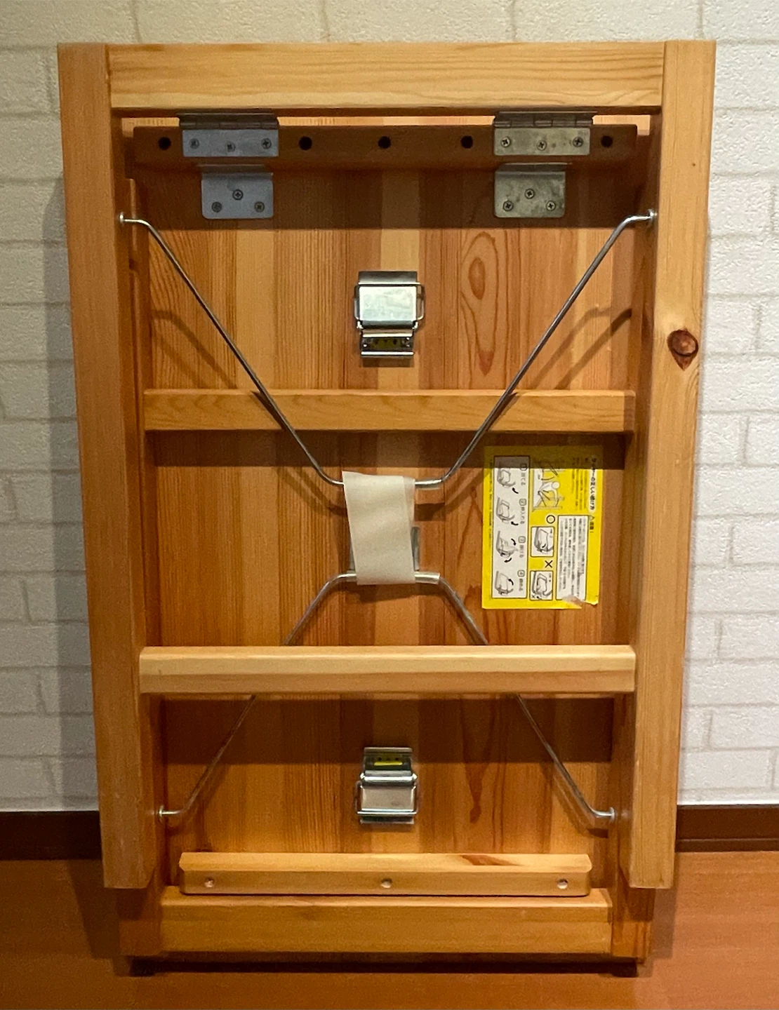 無印良品 MUJI パイン材 折りたたみ テーブルの写真10枚目