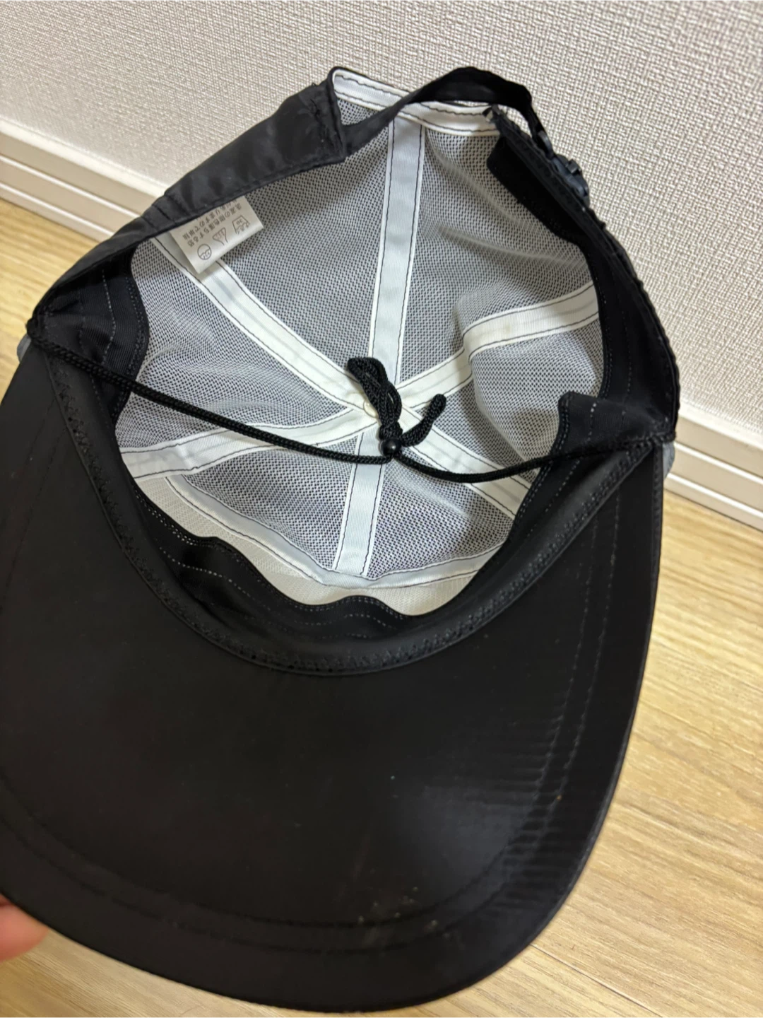 （10/25まで）フィッシャーマン キャップ 黒 57.5cmの写真3枚目