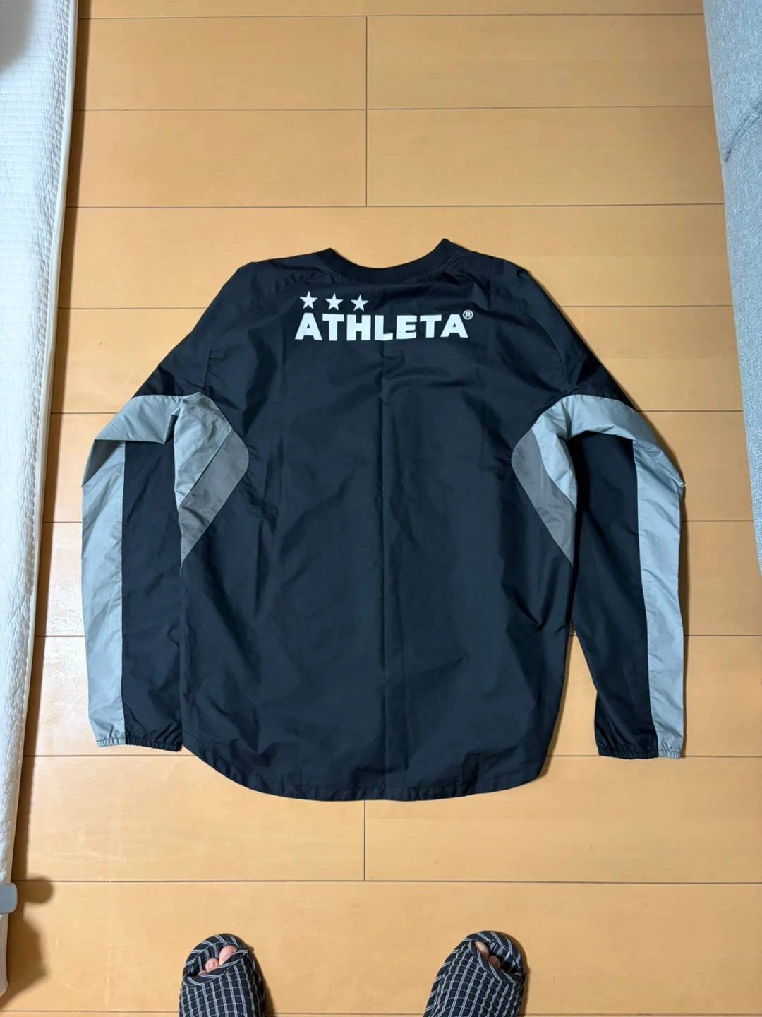 ATHLETA アスレタ ピステ Lサイズ ブラック×グレーの写真2枚目
