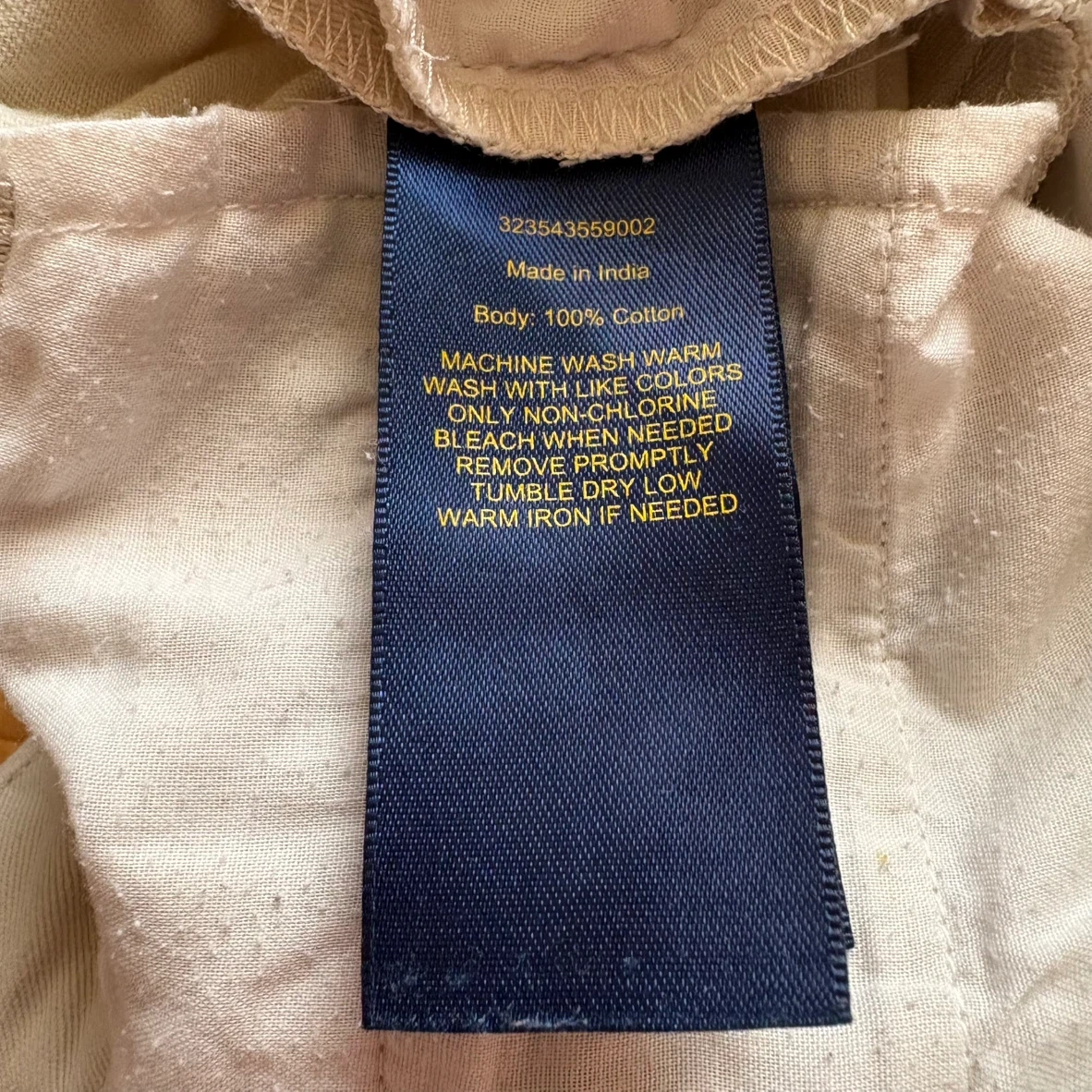 POLO RALPH LAUREN ハーフパンツ ベージュ キッズ150の写真5枚目