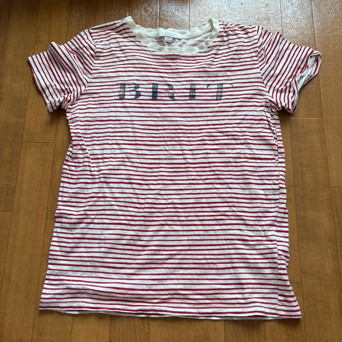 BURBERRY CHILDREN ボーダー 半袖Tシャツ 赤白 キッズ152