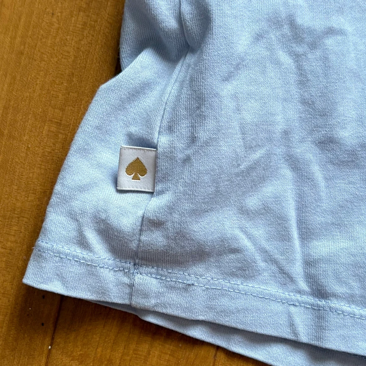 kate spade new york ケイトスペード 半袖Tシャツ ライトブルー 120の写真5枚目