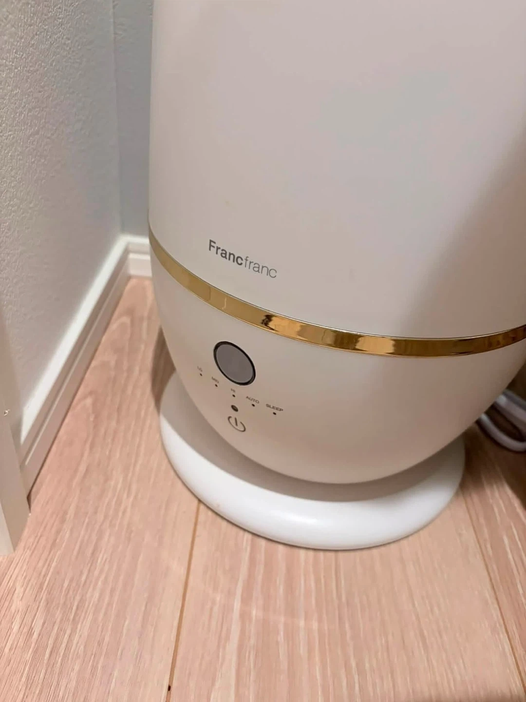 フランフラン 超音波式加湿器 シレーヌの写真2枚目
