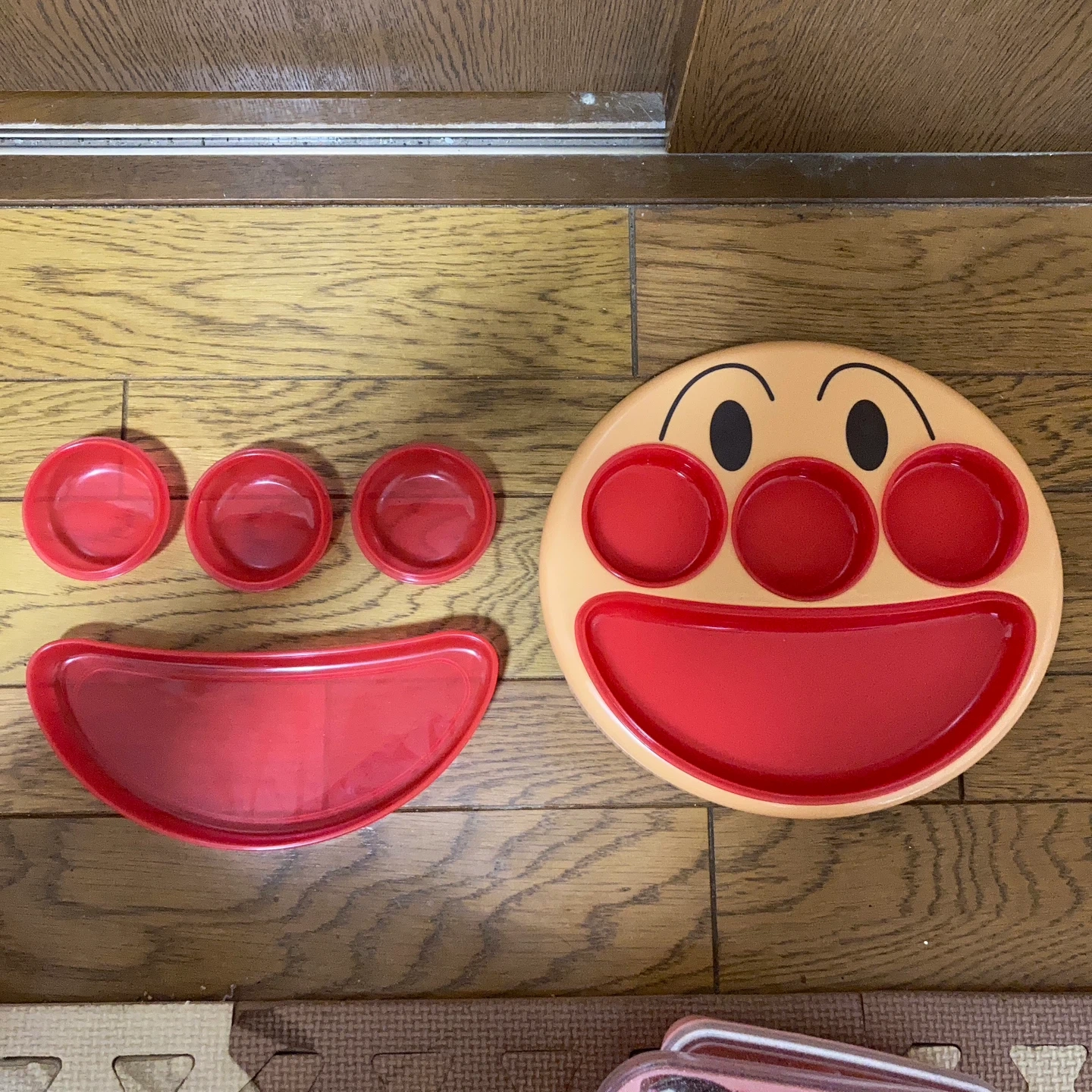 アンパンマン フェイスランチ皿