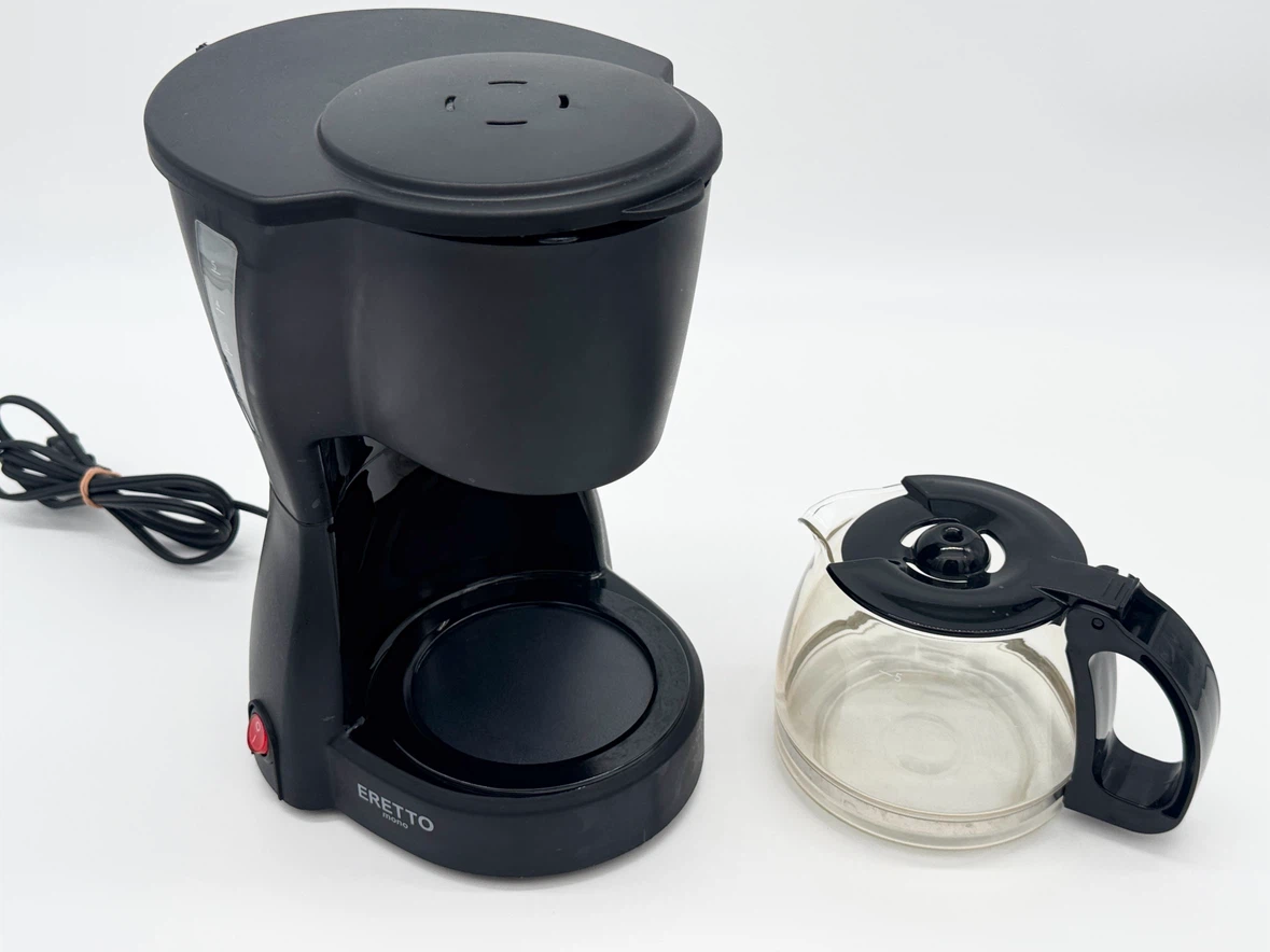 ERETTO mono コーヒーメーカー ET-108 5杯用 730ml ブラックの写真10枚目