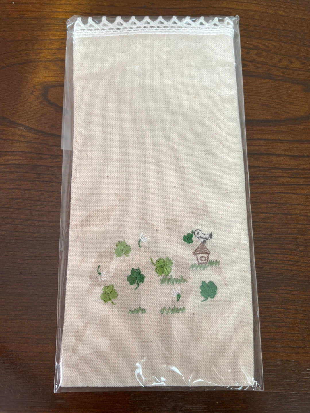 刺繍入り メガネケース