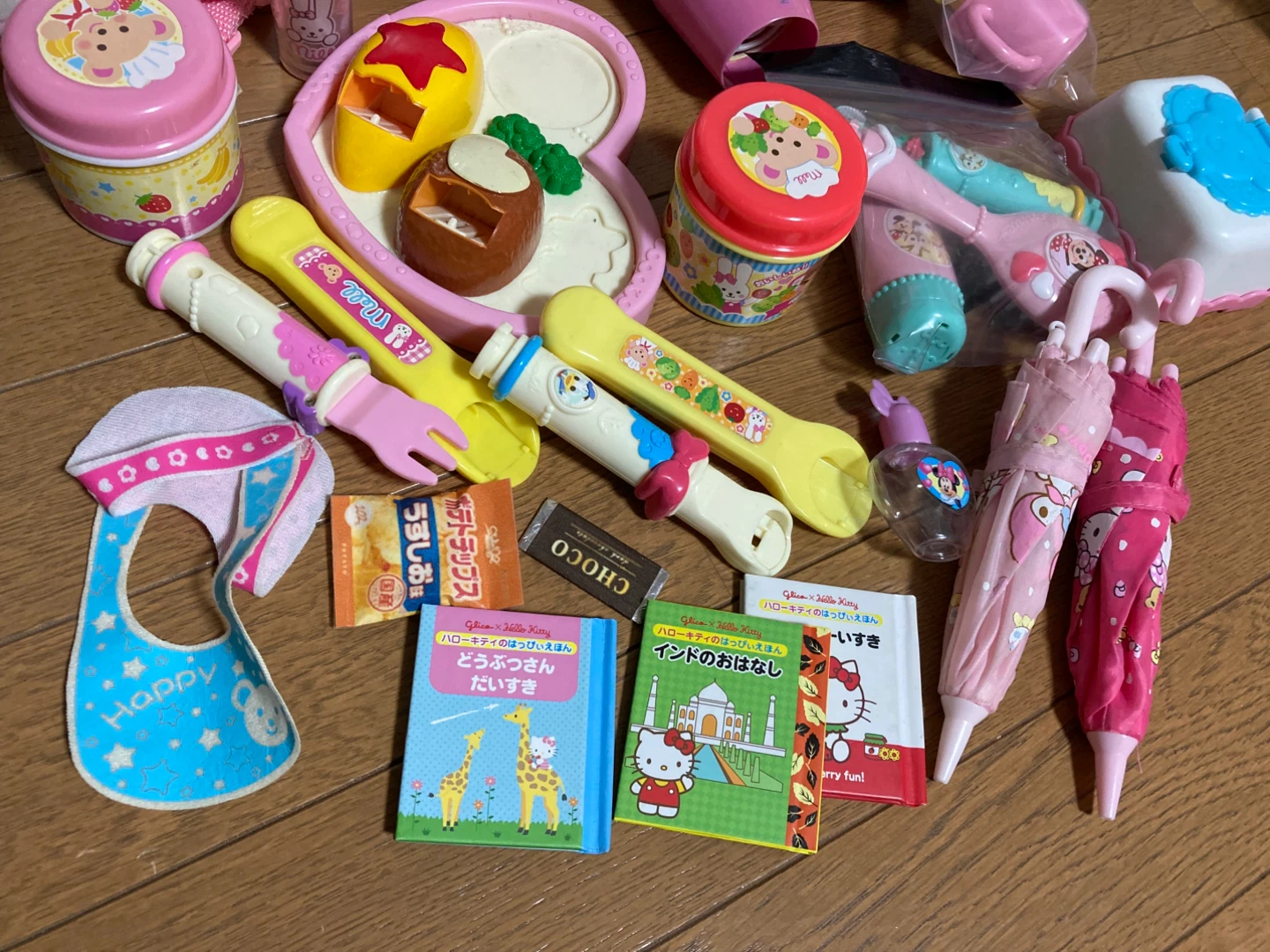 メルちゃん他　いろいろお世話セット　リュック有りの写真2枚目
