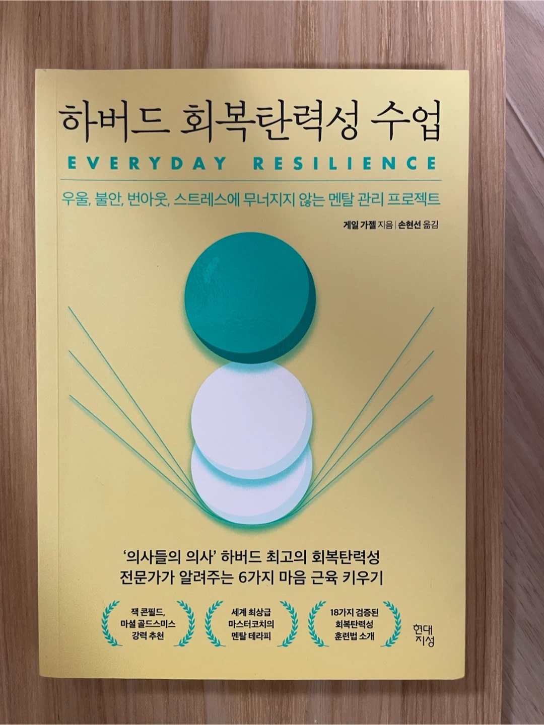 回復弾力性に関する書籍(韓国語)
