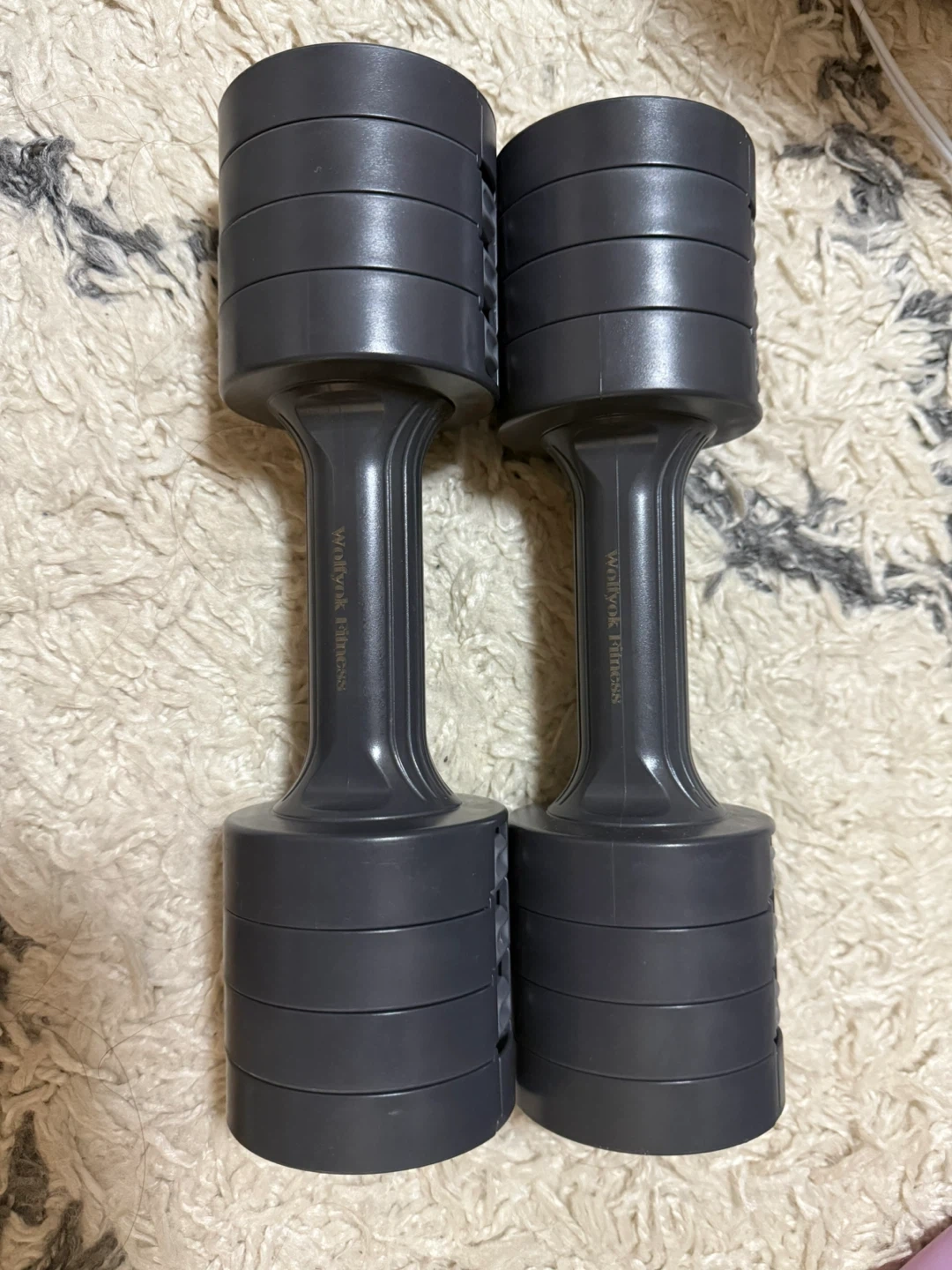 可変式ダンベル 2.5kg*2個セットの写真2枚目