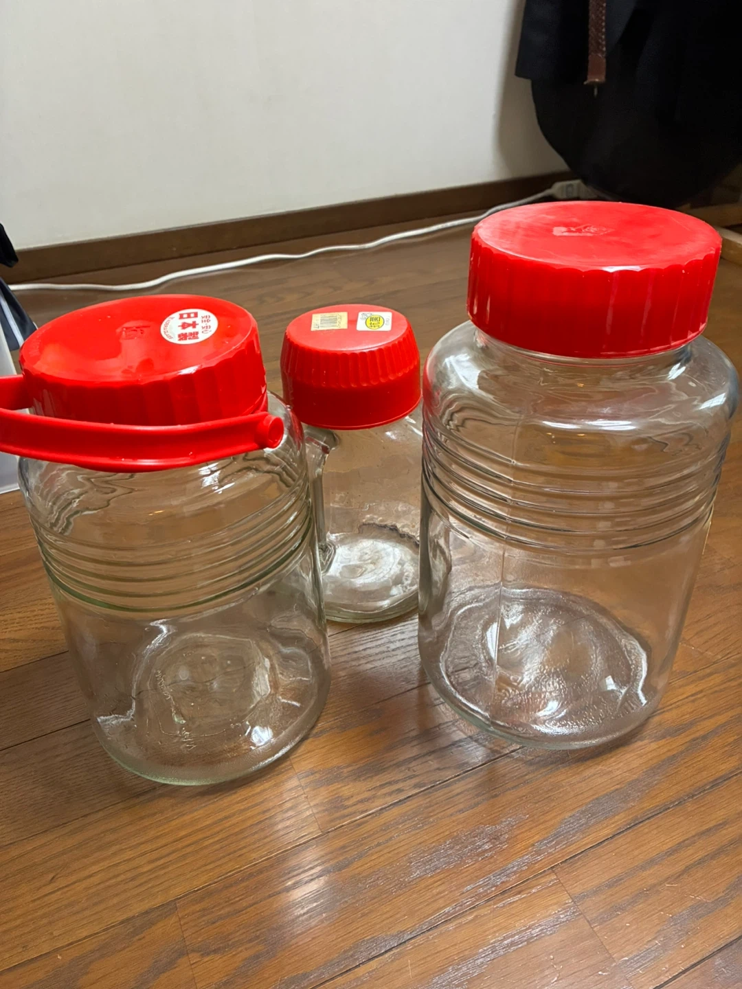 果実酒瓶 保存瓶 3個セット