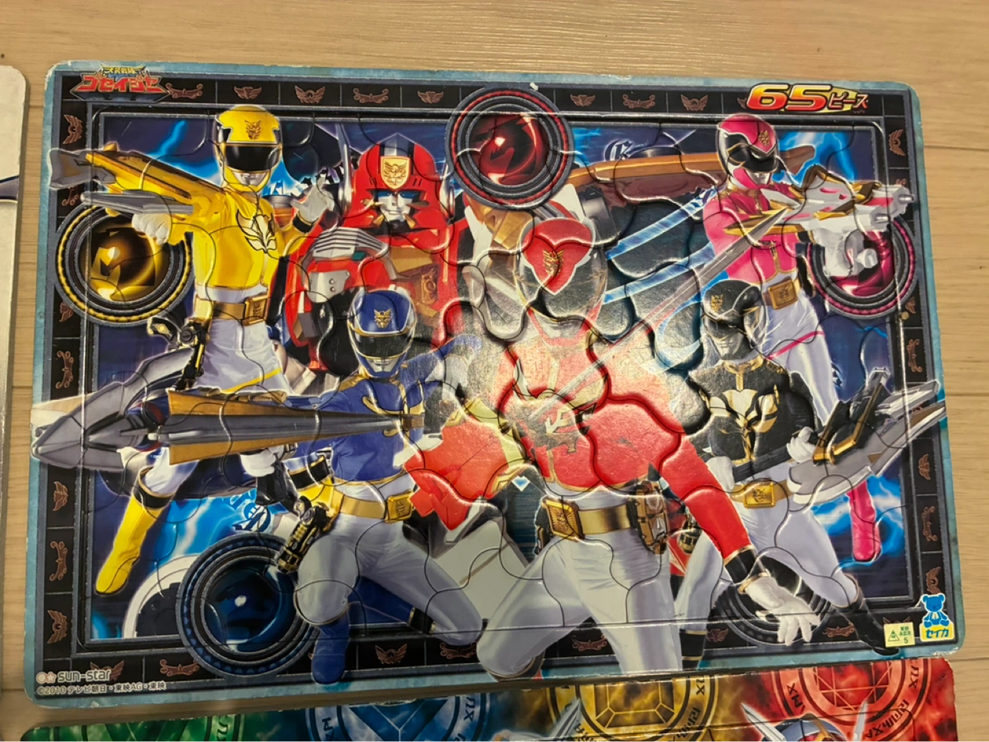 仮面ライダー・戦隊シリーズ パズル6枚セット★男の子の写真3枚目