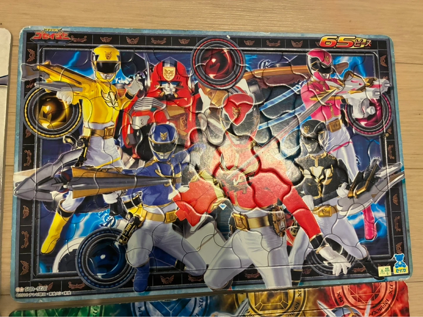 仮面ライダー・戦隊シリーズ パズル6枚セット★男の子の写真3枚目