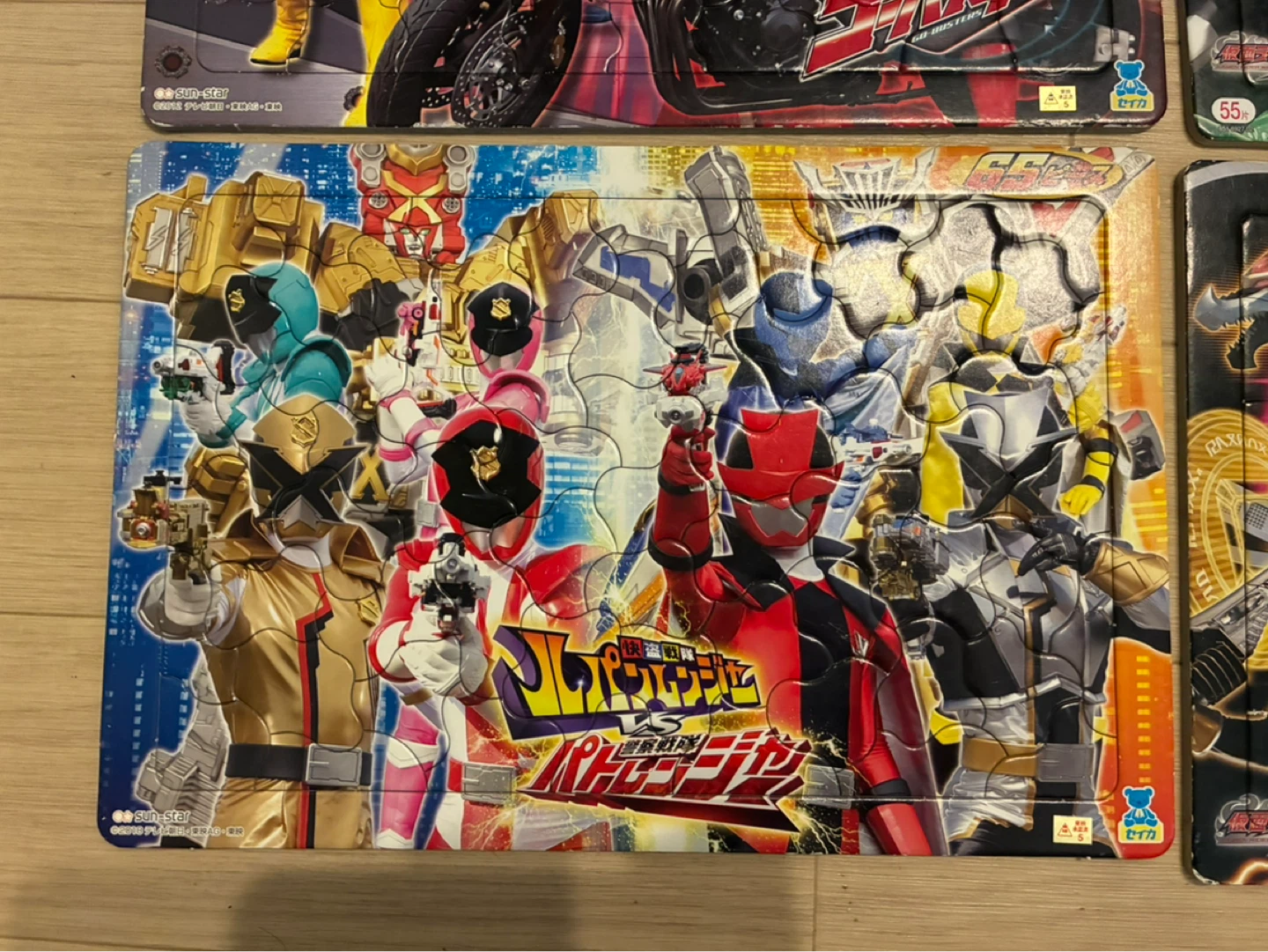 仮面ライダー・戦隊シリーズ パズル6枚セット★男の子の写真6枚目