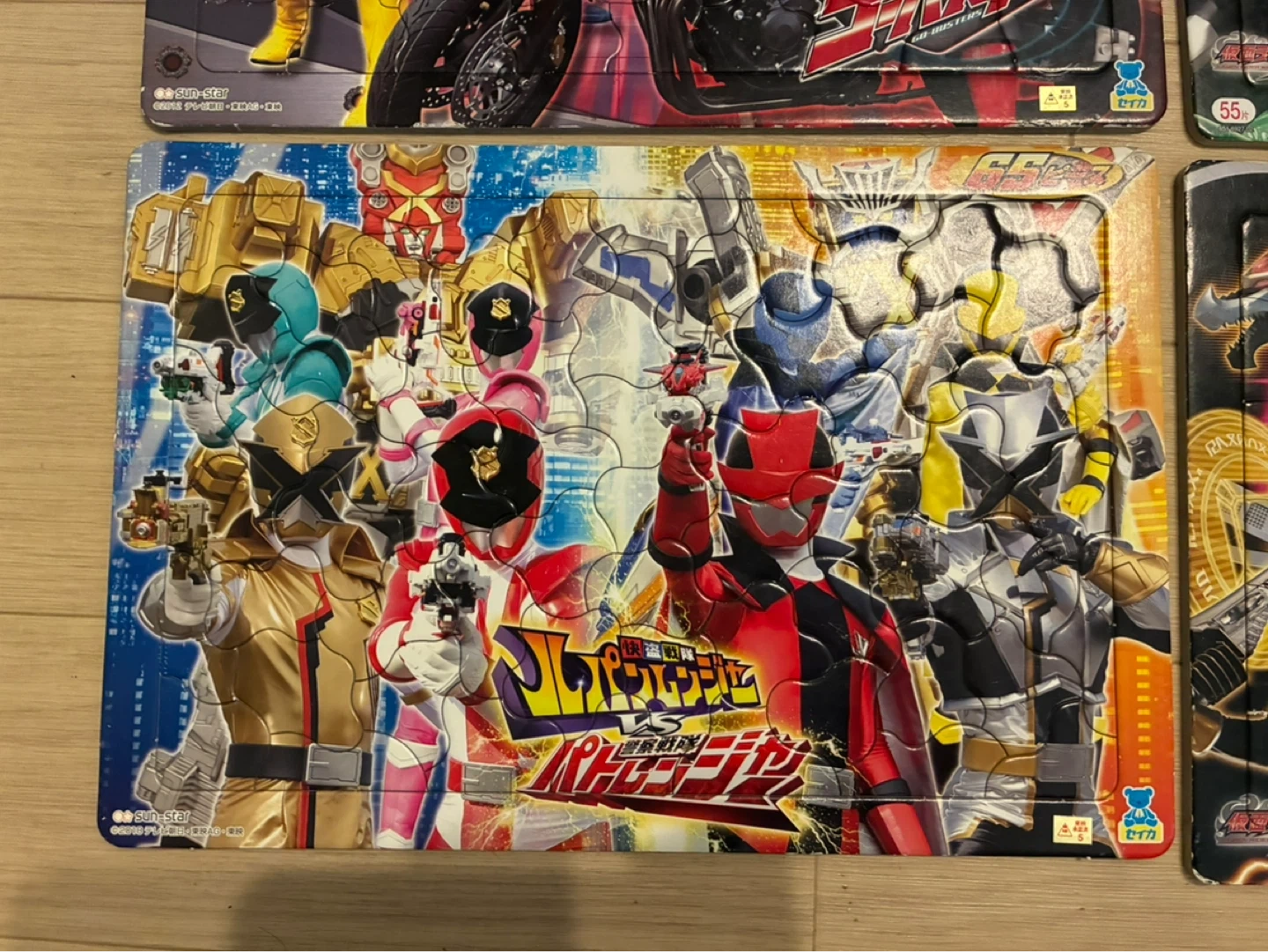仮面ライダー・戦隊シリーズ パズル6枚セット★男の子の写真6枚目